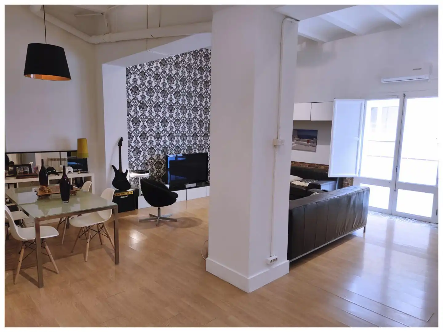 Loft en venda a Carrer del Beat Almató, 16, El Coll Sala d'estar de Loft en venda en Barcelona amb Aire condicionat, Calefacció i Parquet