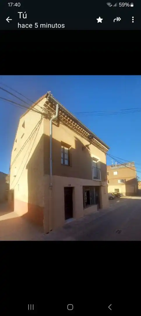 Vista exterior de Casa adosada en venda en Roa
