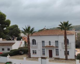 Exterior view of House or chalet for sale in Moraira  with Air Conditioner, Private garden and Terrace