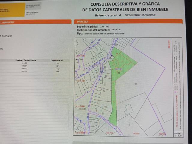 Terreno en Venta en Calle Rabida, 8 en Cumbres Mayores