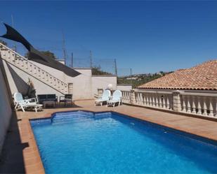 Swimming pool of House or chalet for sale in Calafell  with Air Conditioner, Terrace and Swimming Pool