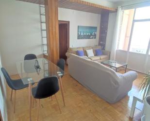 Living room of Flat to rent in  Madrid Capital  with Air Conditioner and Balcony