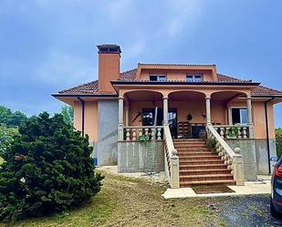 Exterior view of House or chalet for sale in Mesía  with Terrace, Swimming Pool and Balcony