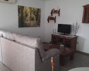 Living room of Flat to rent in  Almería Capital  with Terrace and Balcony