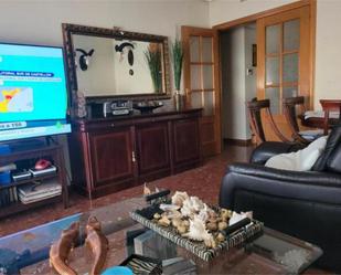 Living room of Flat for sale in  Murcia Capital  with Terrace, Storage room and Furnished