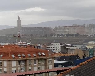 Vista exterior de Pis per a compartir en A Coruña Capital  amb Aire condicionat i Terrassa