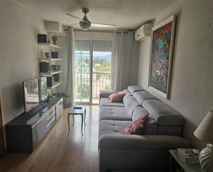 Living room of Flat for sale in  Murcia Capital  with Air Conditioner, Terrace and Balcony