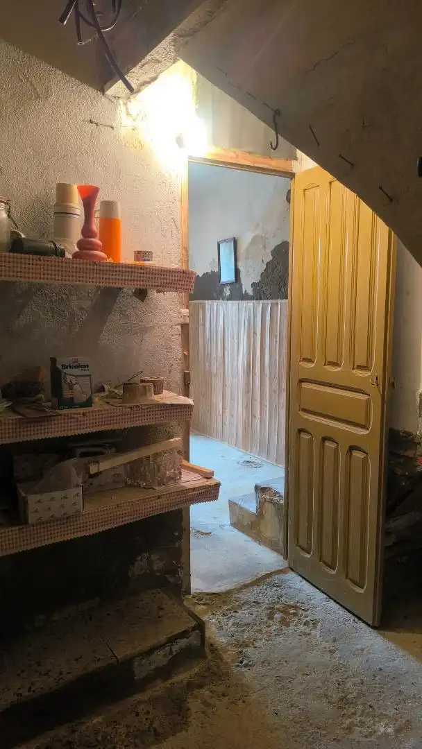 Badezimmer von Einfamilien-Reihenhaus zum Verkauf in Pueyo de Santa Cruz