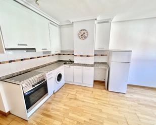 Kitchen of Apartment for sale in Gijón   with Heating, Parquet flooring and Storage room