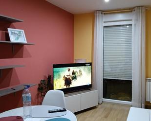 Living room of Flat for sale in Ávila Capital  with Heating, Parquet flooring and Furnished