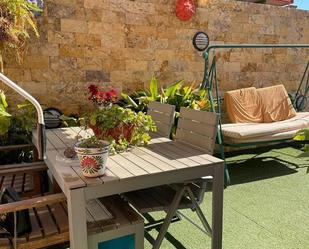 Terrasse von Einfamilien-Reihenhaus miete in Alhaurín de la Torre mit Klimaanlage, Heizung und Privatgarten