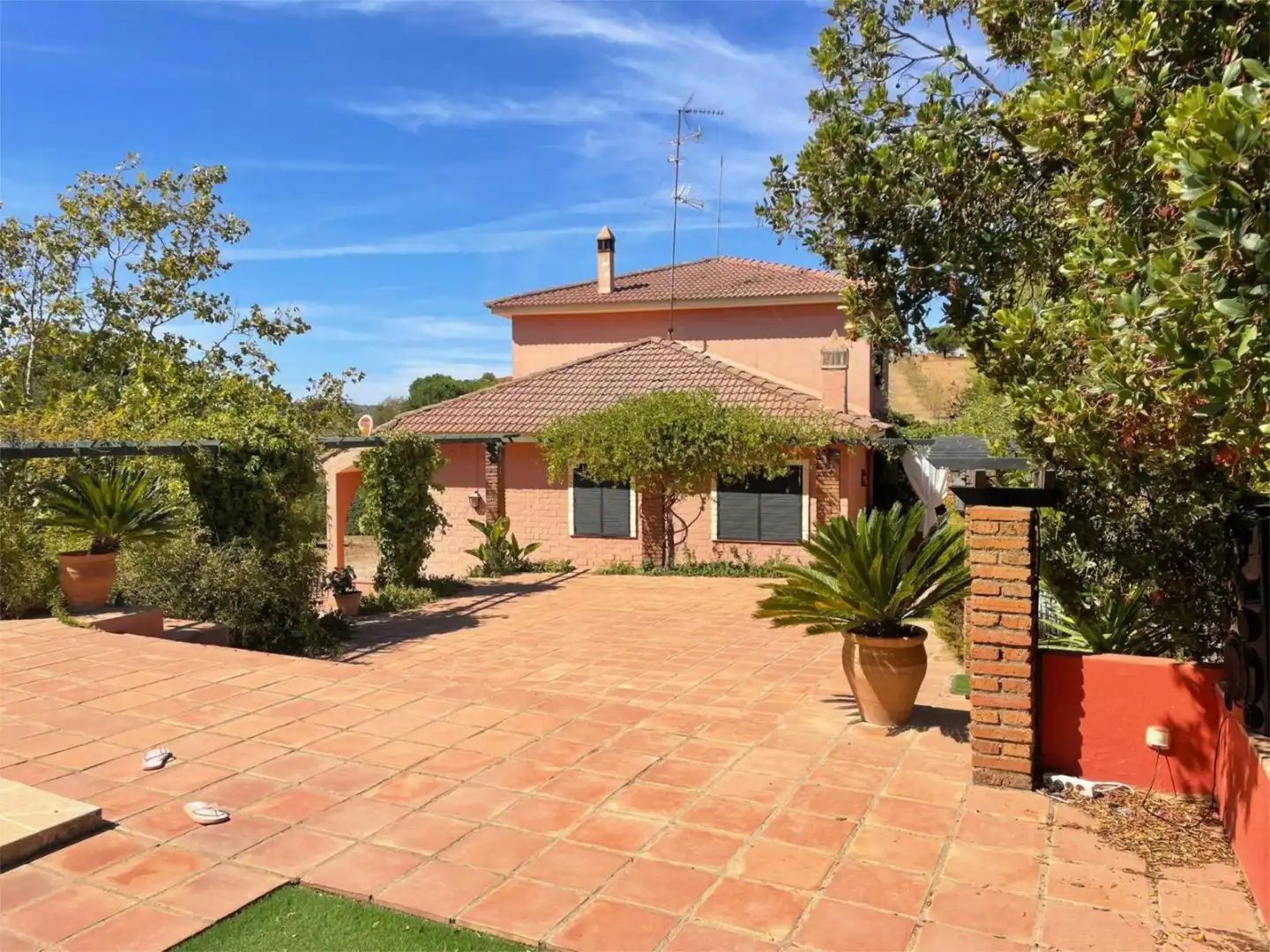 Casa o chalet en venta en Diseminado Camino Santos, 12, Zafra Vista exterior de Casa o chalet en venta en Zafra con Aire acondicionado y Piscina