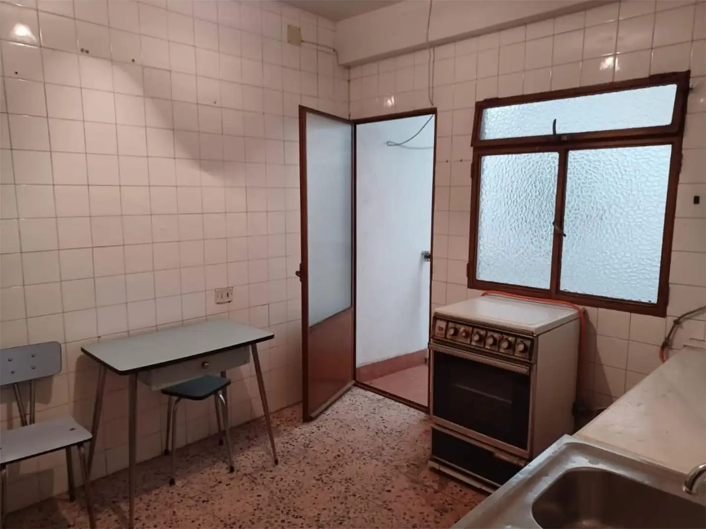 Küche von Wohnung zum Verkauf in Montehermoso mit Terrasse, Möbliert und Balkon