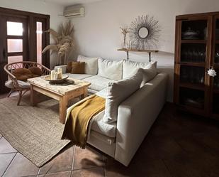 Living room of Flat to rent in Málaga Capital  with Air Conditioner, Heating and Private garden