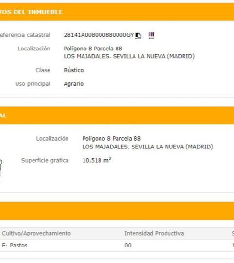 Foto 2 von Nicht bebaubares Gelände zum Verkauf in Plaza de Sevilla, 3, Sevilla la Nueva, Madrid