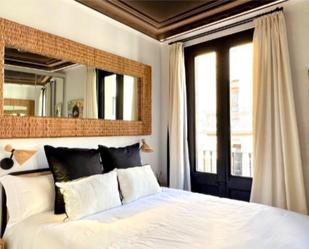 Bedroom of Flat to rent in  Barcelona Capital  with Air Conditioner and Balcony