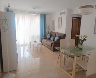 Living room of Flat to rent in Estepona  with Terrace and Swimming Pool