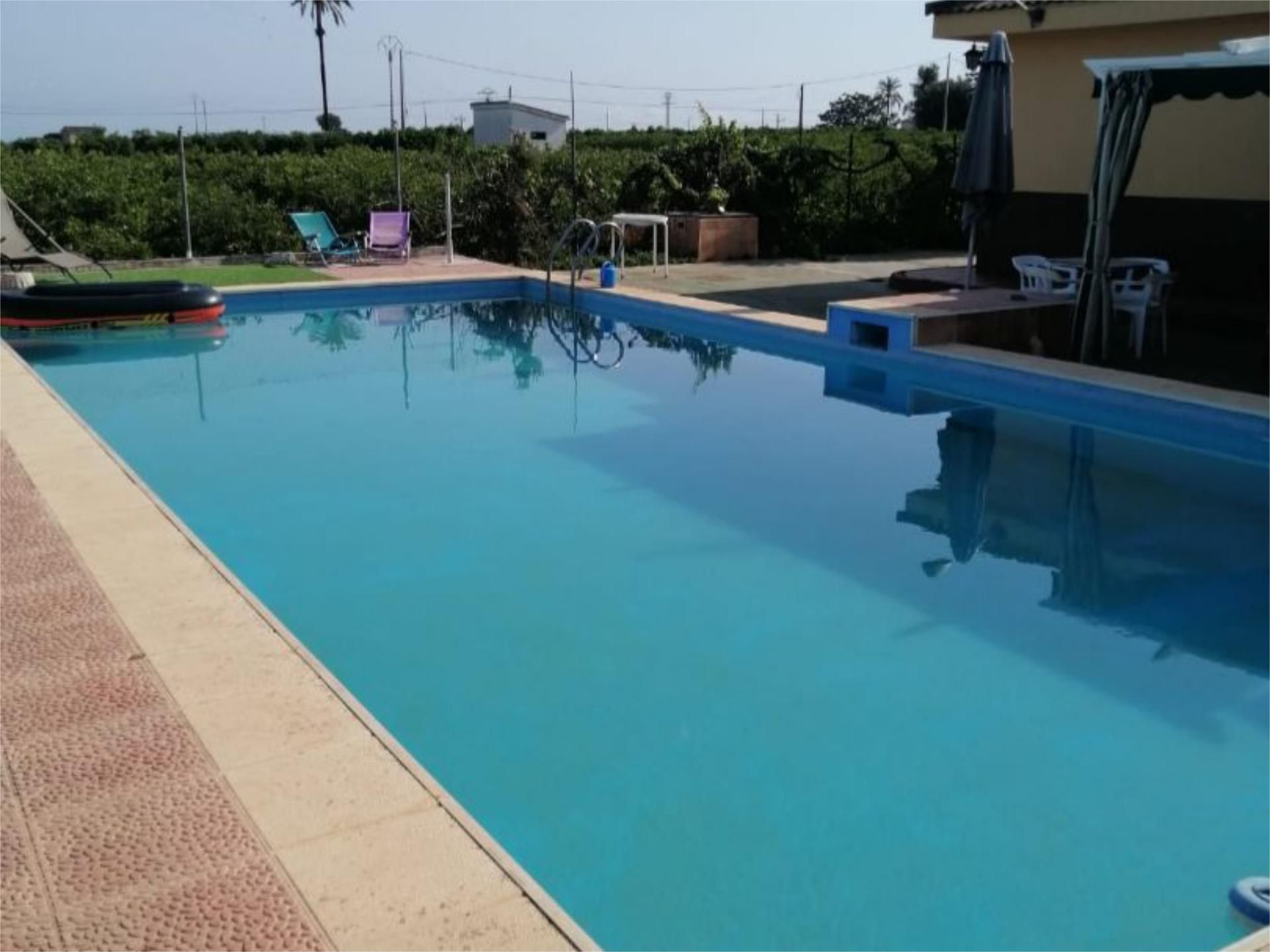 Piscina de Casa o xalet en venda en Alzira amb Aire condicionat, Terrassa i Piscina