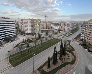 Exterior view of Attic for sale in  Murcia Capital  with Air Conditioner and Terrace