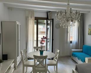 Dining room of Flat to rent in  Barcelona Capital  with Air Conditioner and Balcony