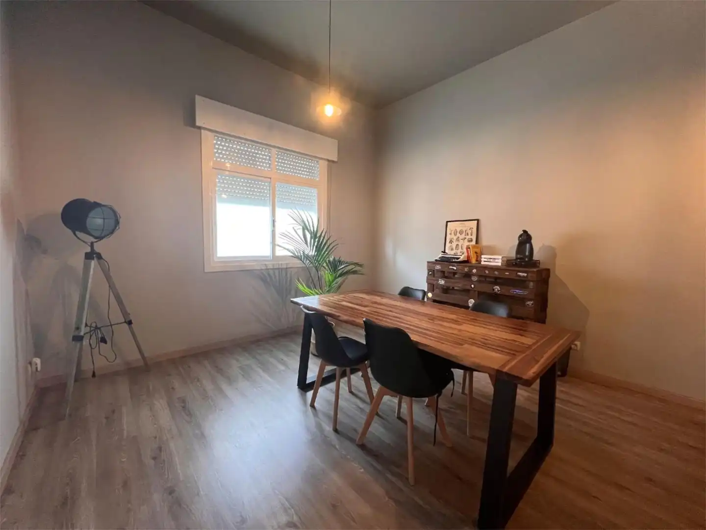 Habitación en Rúa Doutor Martínez Rodríguez, 9, As Neves Comedor de Planta baja para compartir en As Neves con Parquet y Amueblado