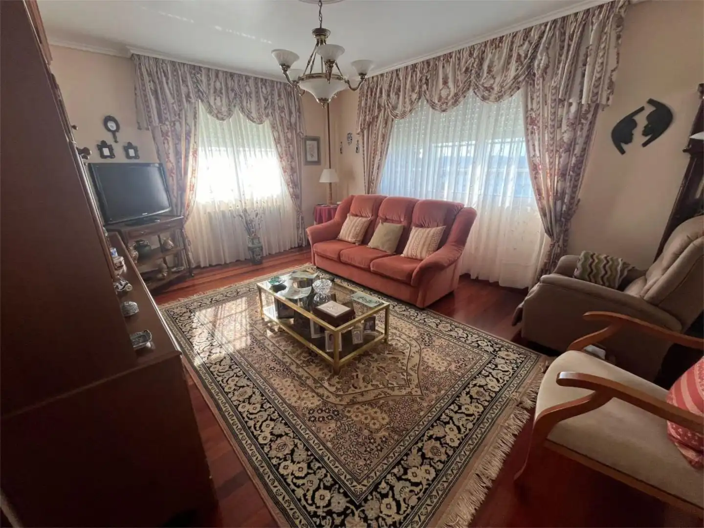 Flat for sale in Camiño do Piñeiro Manso Maninos, 19, Fene Living room of Flat for sale in Fene with Heating and Balcony