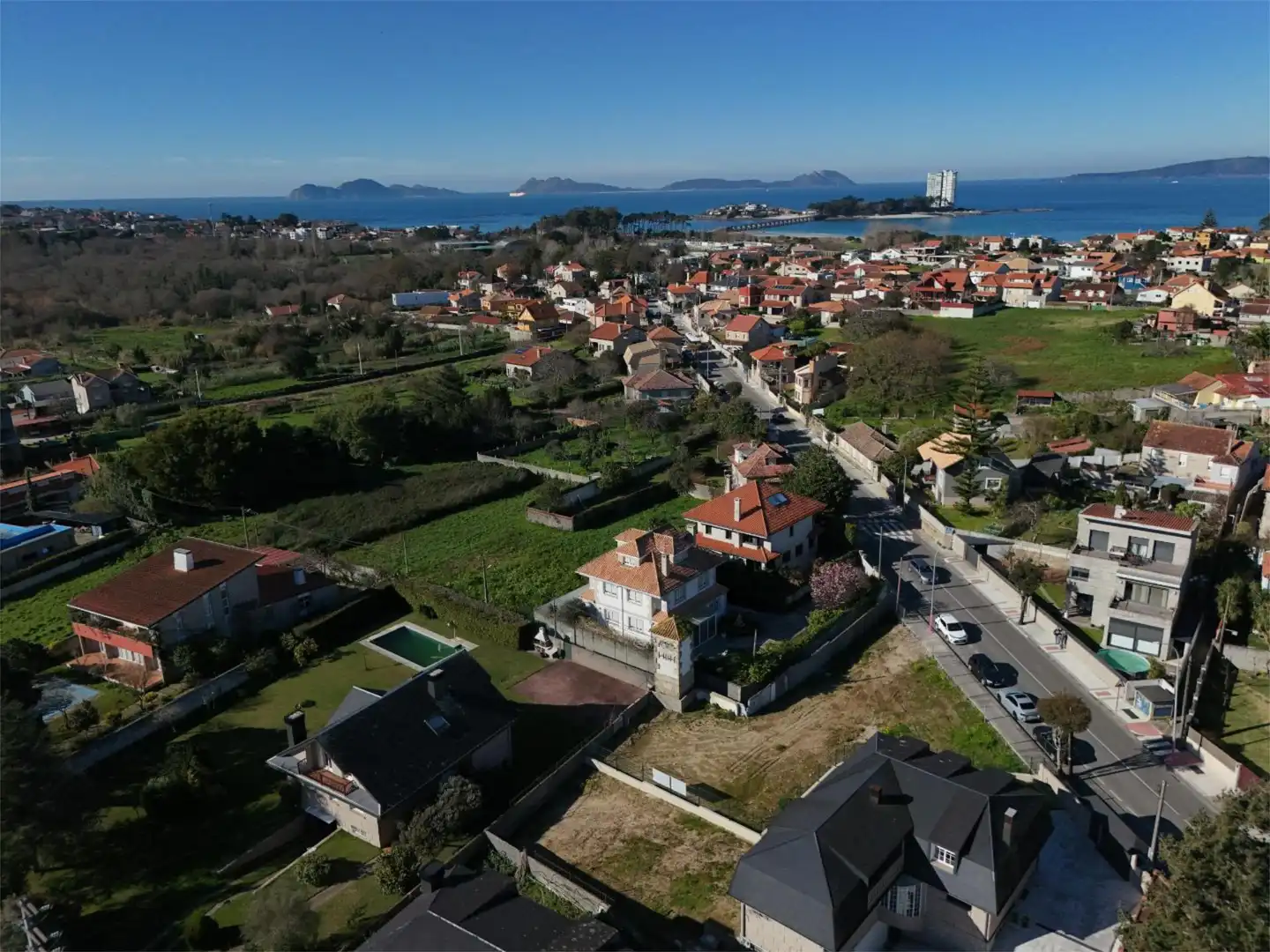 Land for sale in Estrada do Vao, 73, Coruxo - Oia - Saiáns Exterior view of Land for sale in Vigo