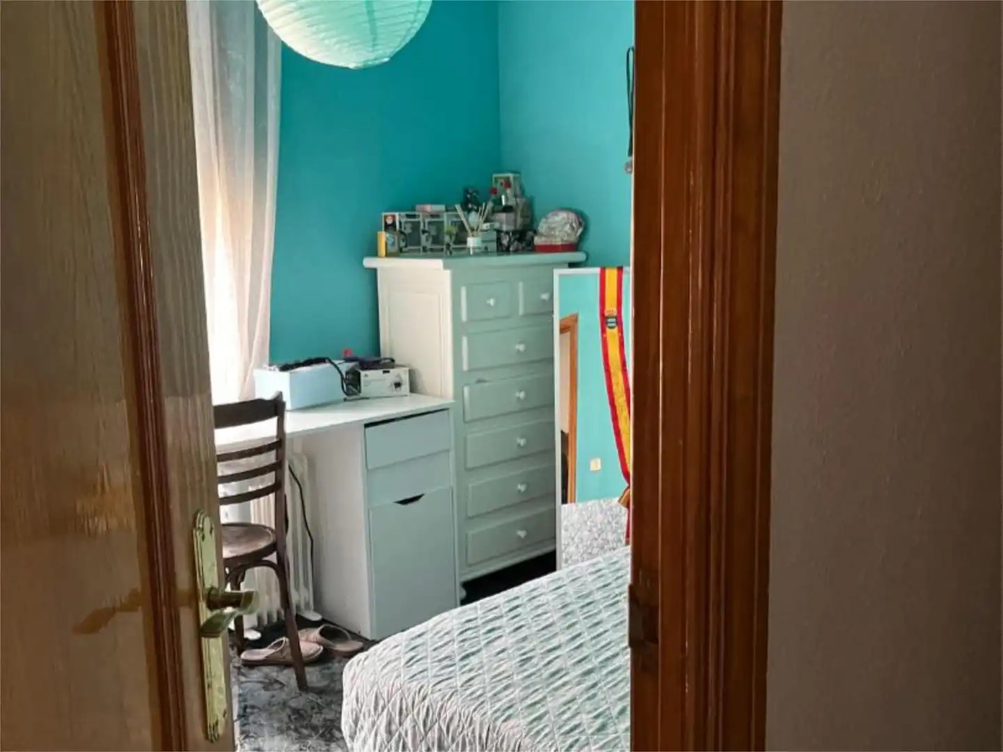 Wohnung zur Miete in Calle Real, 31, Los Navalucillos Schlafzimmer von Wohnung zur Miete in Los Navalucillos mit Klimaanlage, Heizung und Terrasse