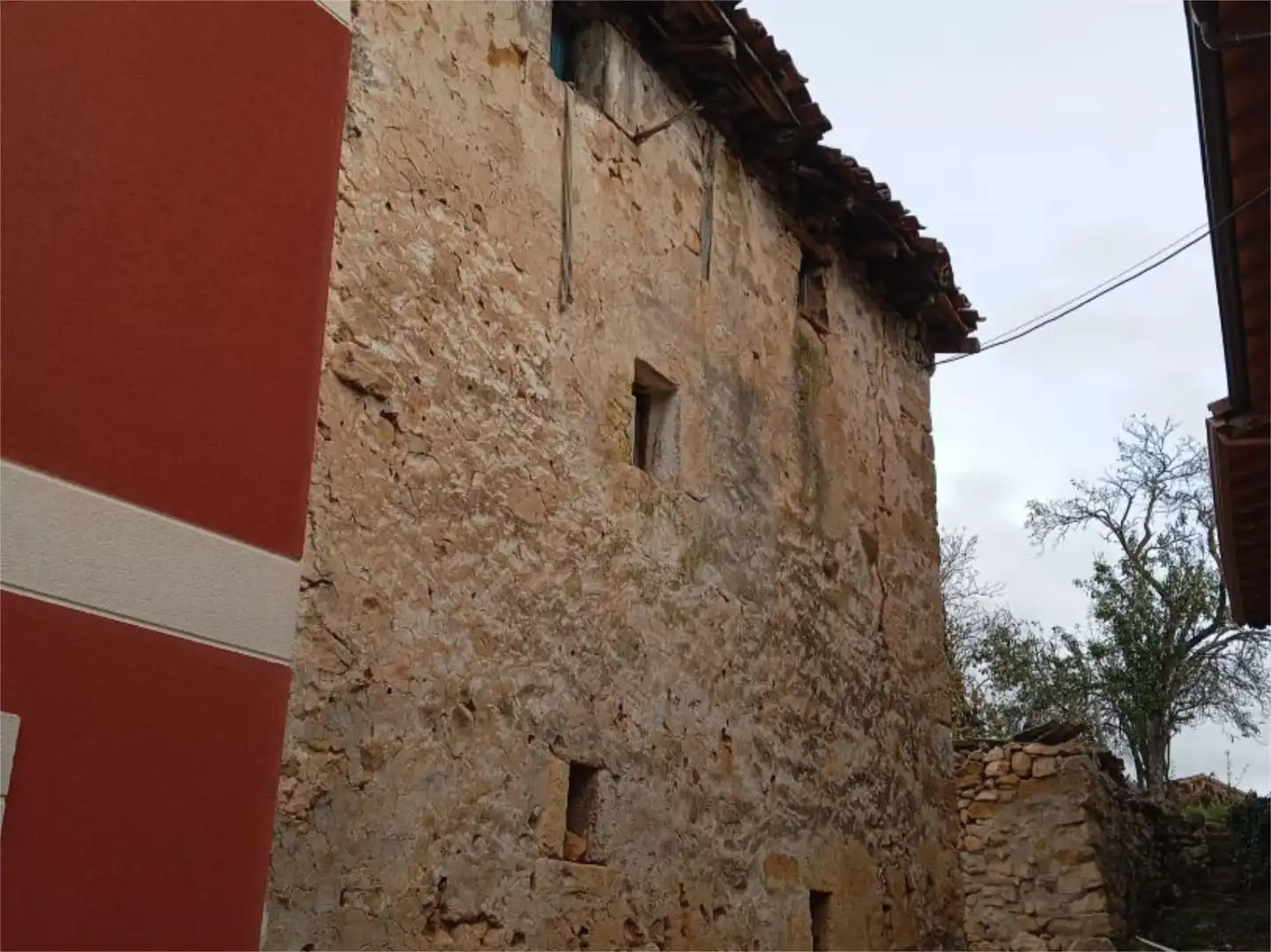 Vista exterior de Casa adosada en venta en Cillaperlata