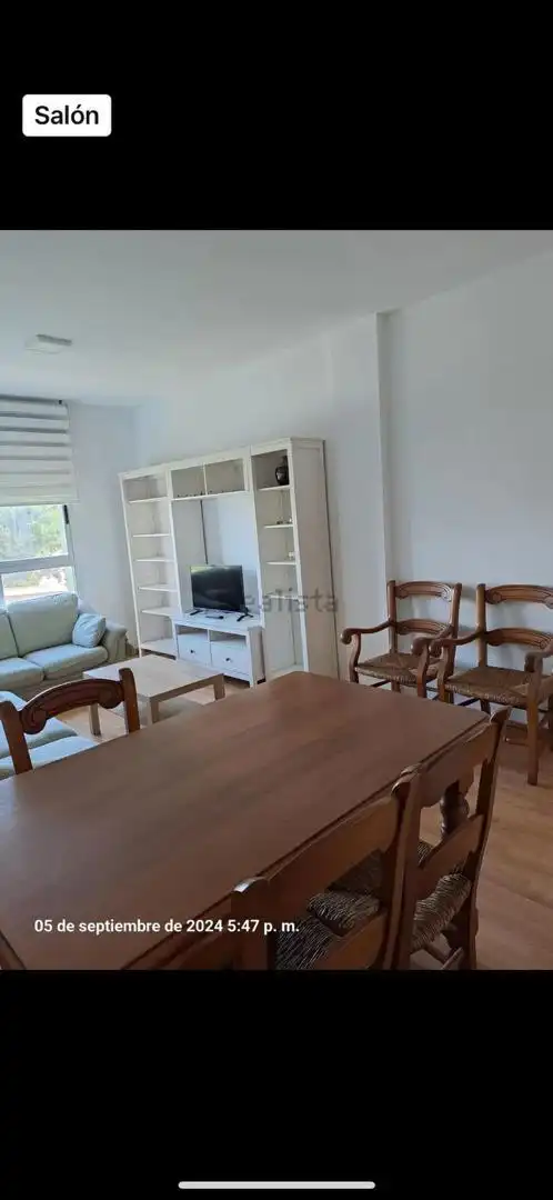 Living room of Flat for rent in Murcia  with Air Conditioner, Heating and Terrace