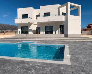 Swimming pool of House or chalet for sale in El Pinós / Pinoso  with Air Conditioner, Terrace and Swimming Pool