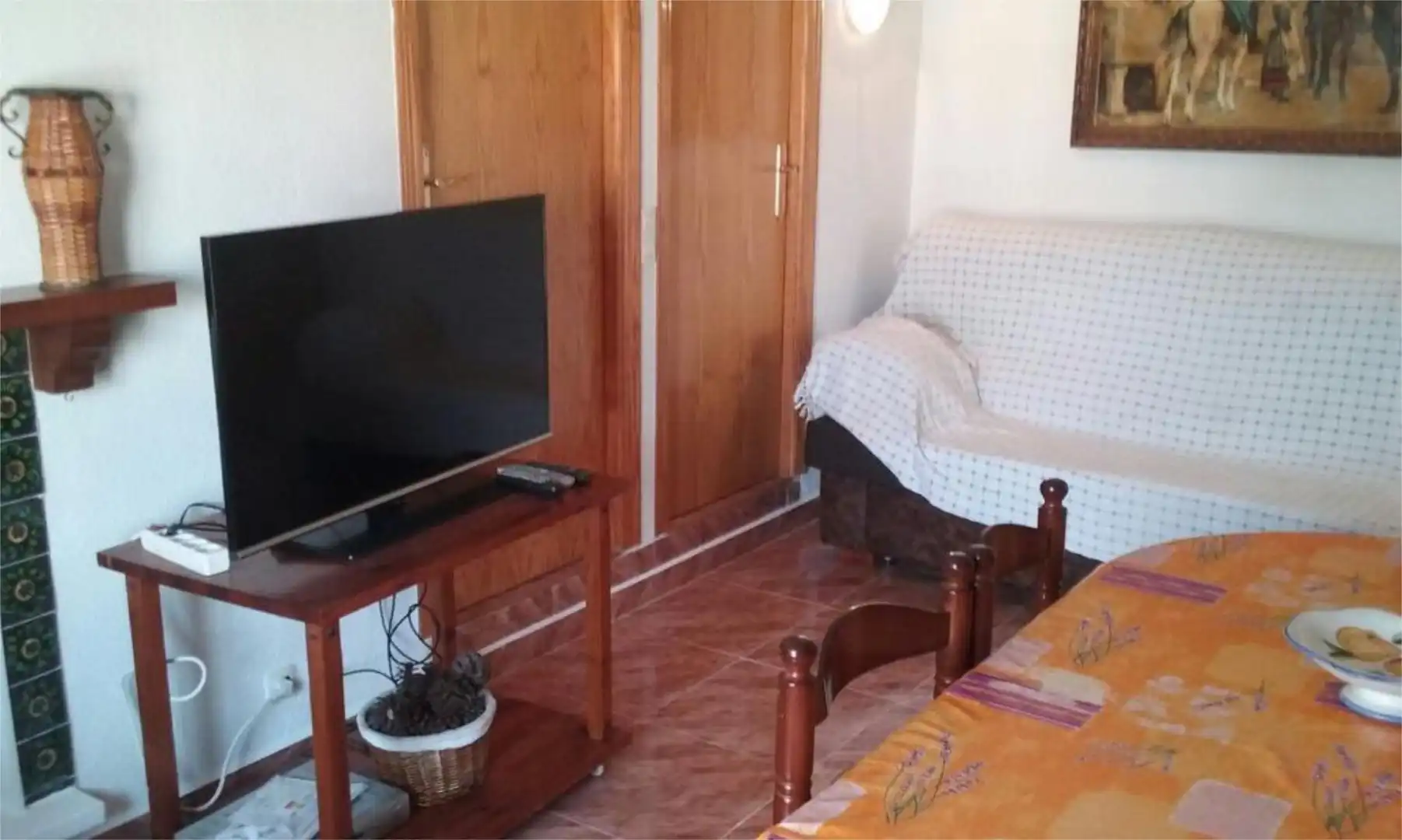 Wohnung zur Miete in Calle Mar Caribe, 44, Bahia Wohnzimmer von Wohnung zur Miete in Mazarrón mit Heizung, Privatgarten und Terrasse