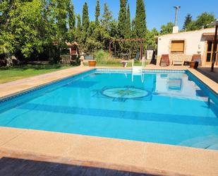 Swimming pool of House or chalet for sale in  Albacete Capital  with Heating, Private garden and Terrace