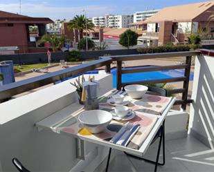 Terrace of Flat for sale in San Bartolomé de Tirajana  with Air Conditioner, Terrace and Swimming Pool