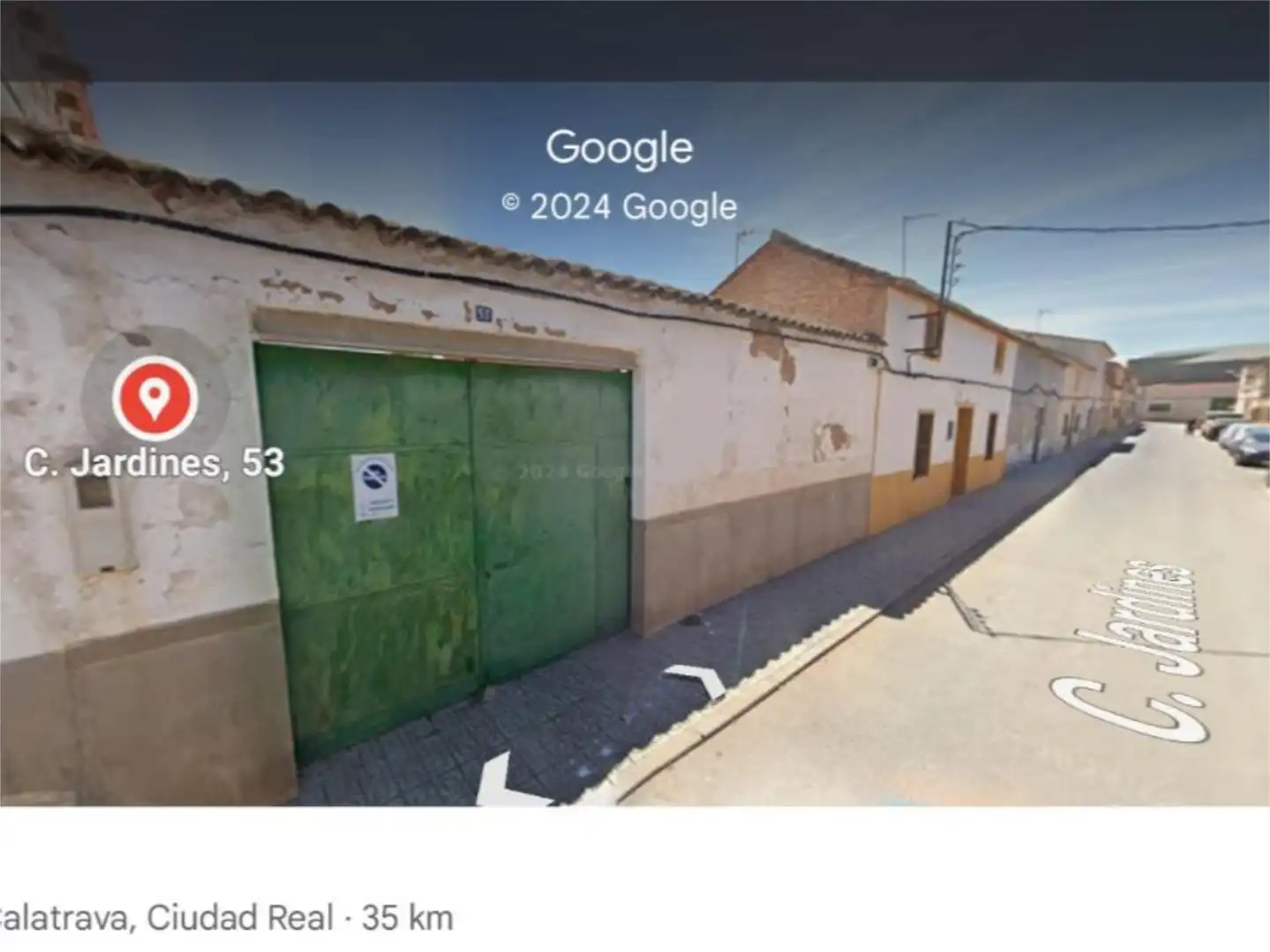 Vista exterior de Pis en venda en Calzada de Calatrava