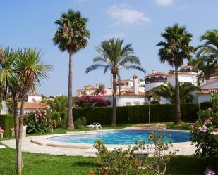 Piscina de Casa o xalet de lloguer en Dénia amb Aire condicionat