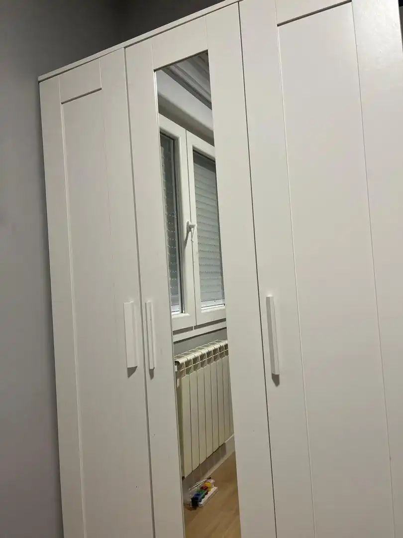Bedroom of Flat for share in Gijón   with Furnished and Internet