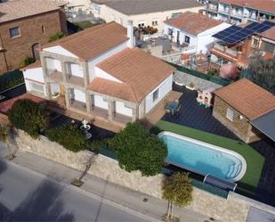 Exterior view of House or chalet for sale in Piera  with Terrace, Swimming Pool and Balcony