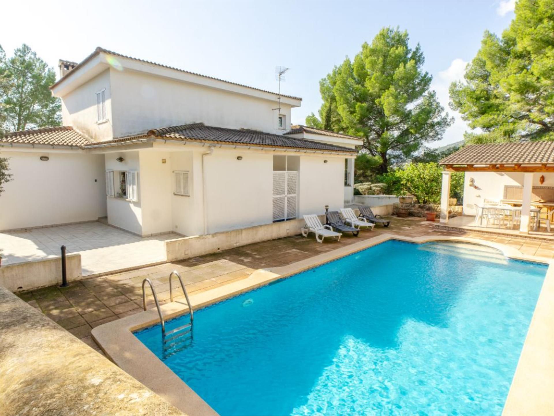 Swimming pool of Flat for sale in Bunyola  with Air Conditioner, Heating and Private garden