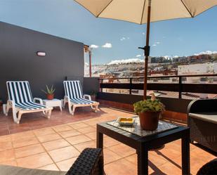 Terrace of Flat to rent in Las Palmas de Gran Canaria  with Terrace and Furnished