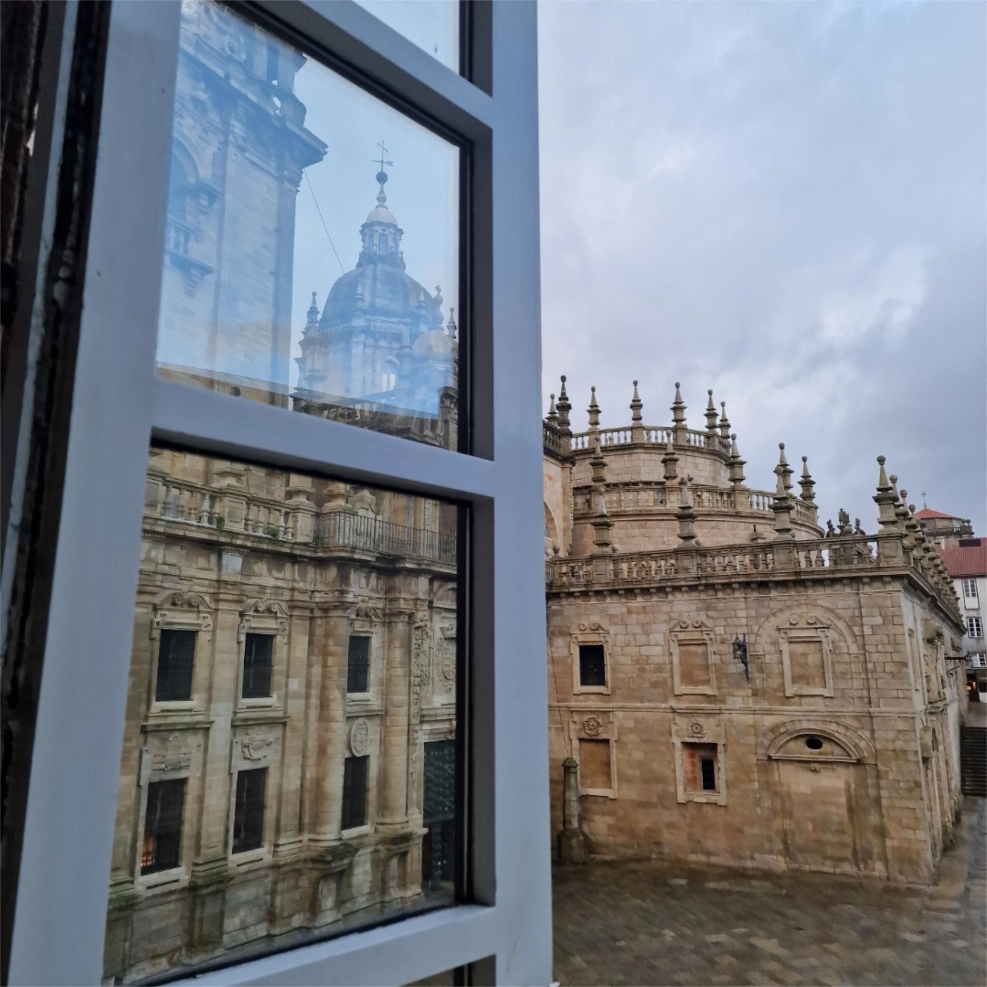 Vista exterior de Oficina de lloguer en Santiago de Compostela 