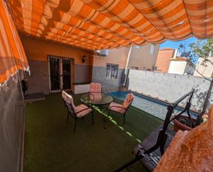 Terrasse von Wohnung zum verkauf in Vegas del Genil mit Klimaanlage, Terrasse und Schwimmbad