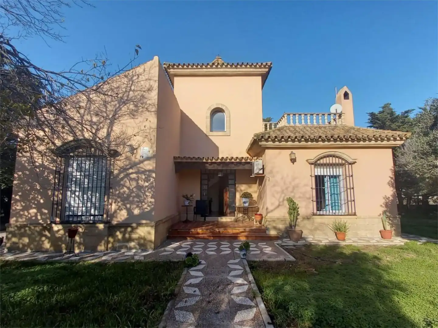 Exterior view of Houses for sale in Chiclana de la Frontera  with Air Conditioner, Heating and Terrace