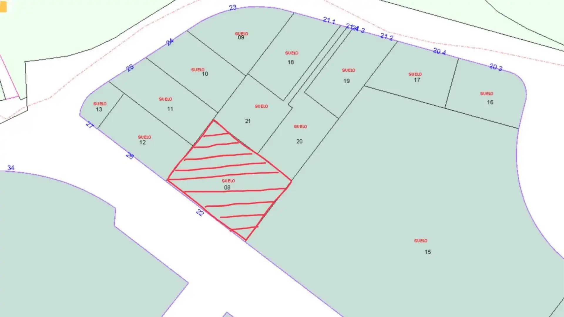 Terreno en venta en Santa Cruz de Bezana