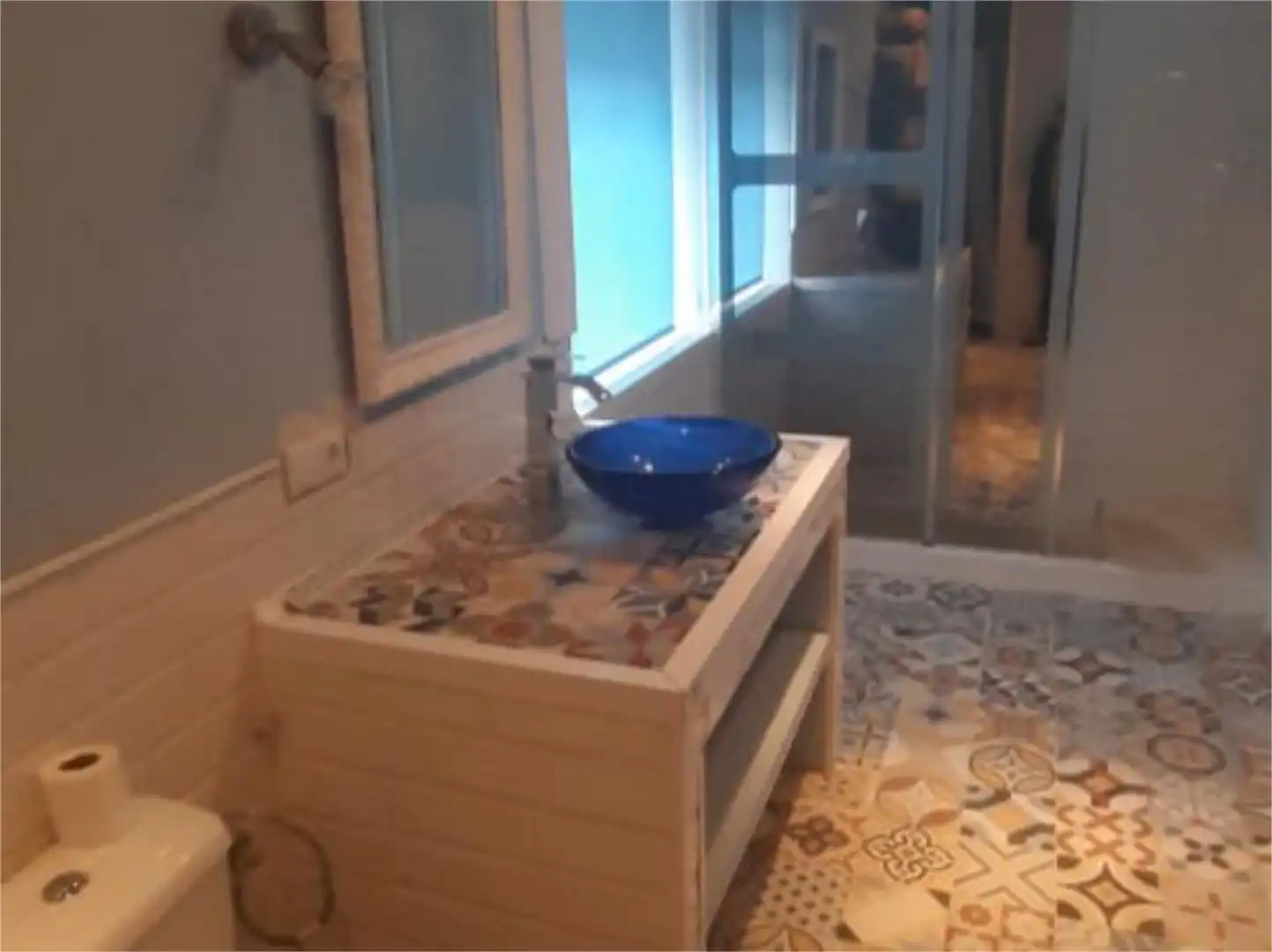 Baño de Casa adosada en venta en Oña con Calefacción, Jardín privado y Parquet