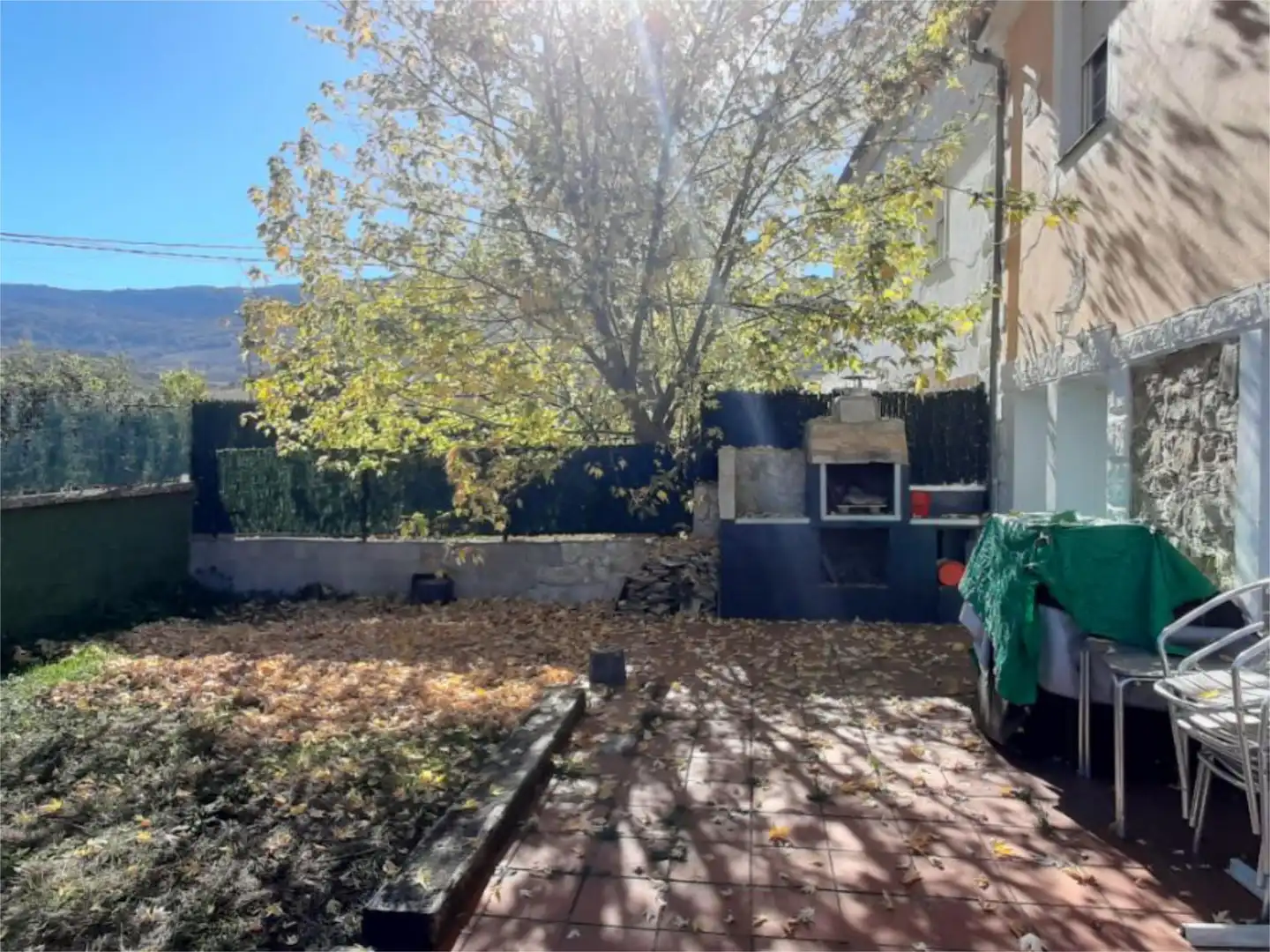 Jardín de Casa adosada en venta en Oña con Calefacción, Jardín privado y Parquet