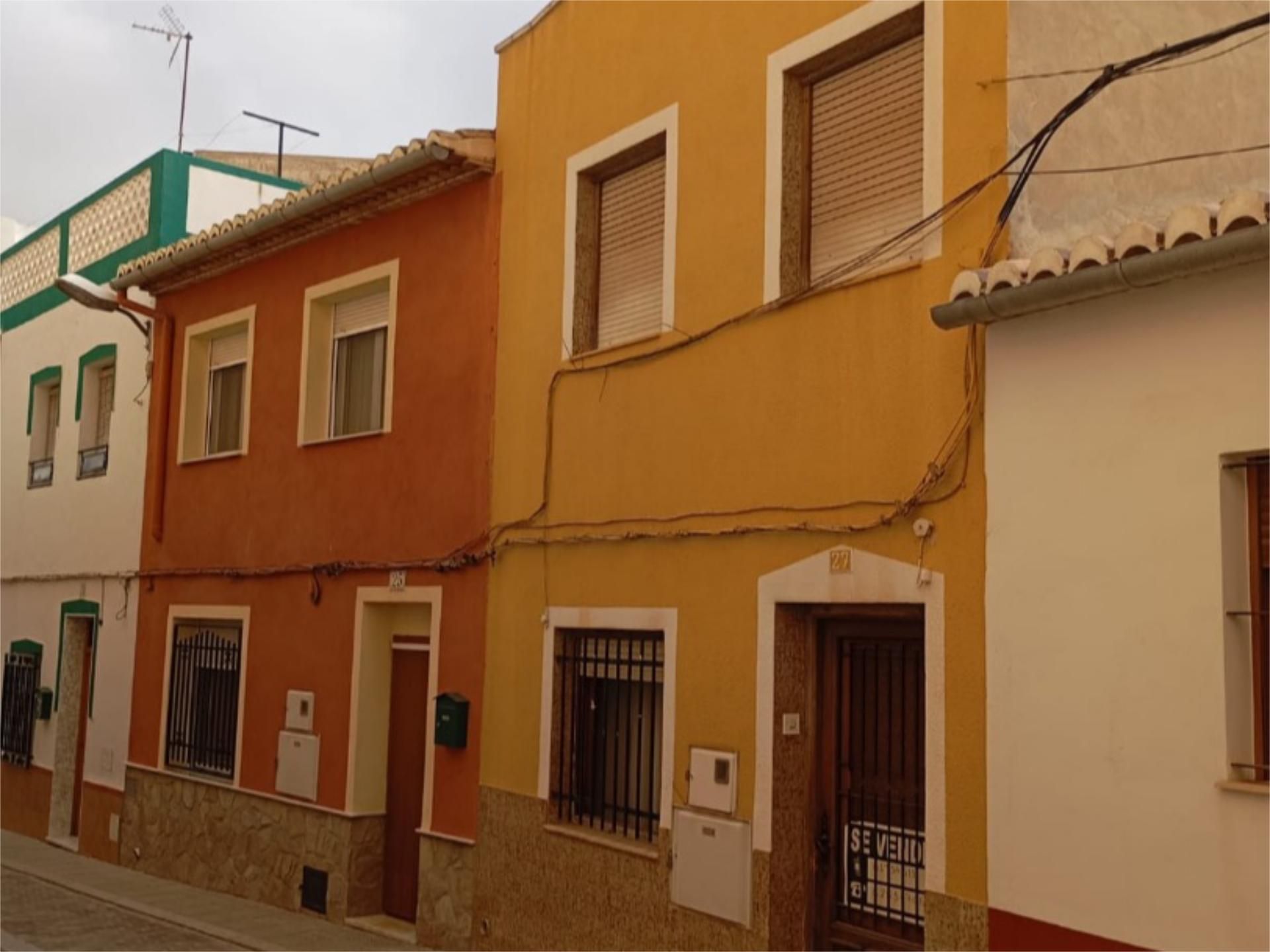 Exterior view of Planta baja for sale in La Font de la Figuera