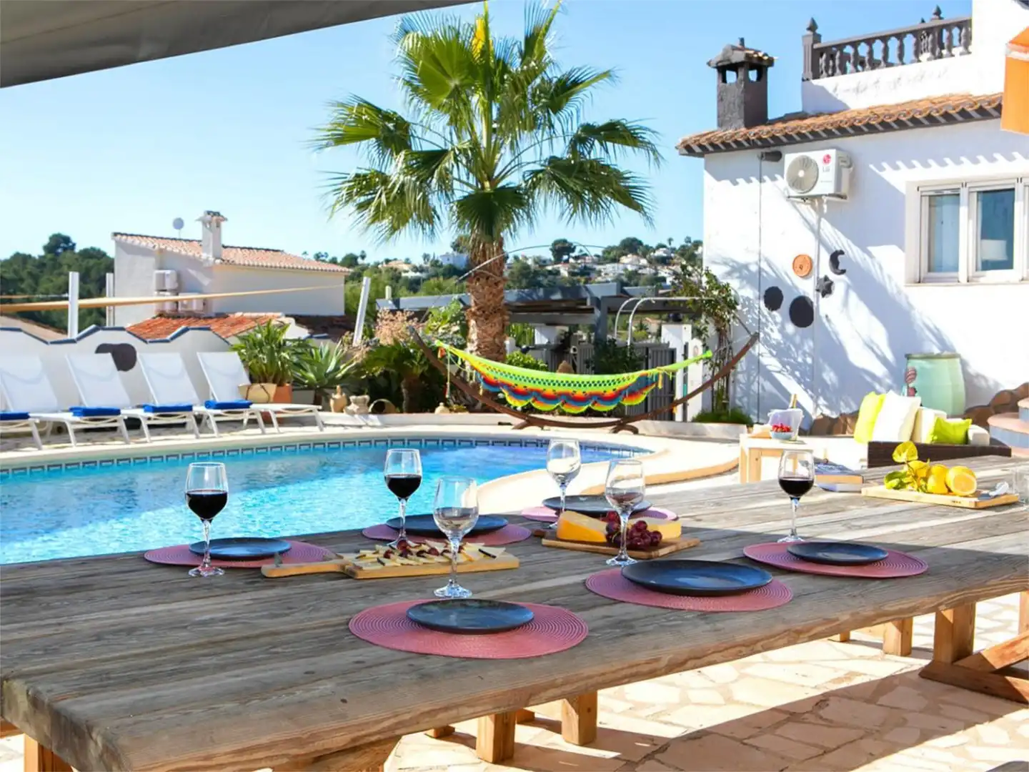 Casa o xalet en venda a Calle Laurel, 48, Pinar del Advocat - Cometa Piscina de Casa o xalet en venda en Moraira amb Aire condicionat, Terrassa i Piscina