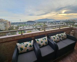 Terrace of Flat for sale in Málaga Capital  with Air Conditioner, Terrace and Swimming Pool