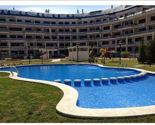 Swimming pool of Apartment to rent in Dénia  with Air Conditioner, Heating and Private garden